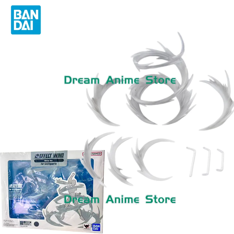 

Bandai Original Anime Figure SHF EFFECT Wind White Special Effect Part Action Figure Toys for Kids Gift Collectible Model