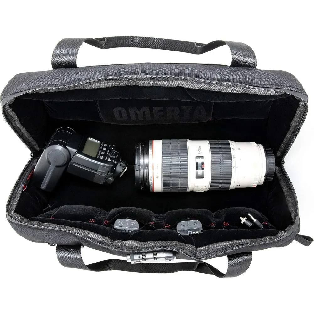 حقيبة سفر واق من المطر مع سحاب قابل للقفل، داخلية مبطنة لحماية الزجاج، ختم الرائحة، حجب الروائح لأمن المطار #5