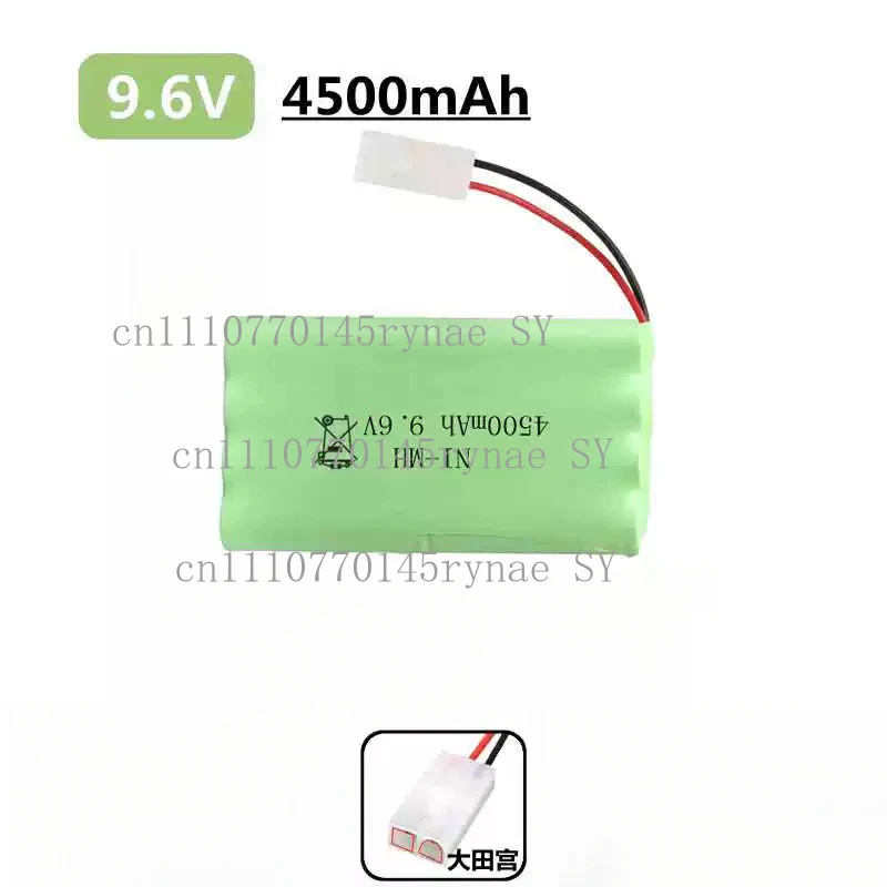 High Capacity 9.6V Toy Battery Pack For RC 4WD Climbing Car Remote Control Excavator Vehicle