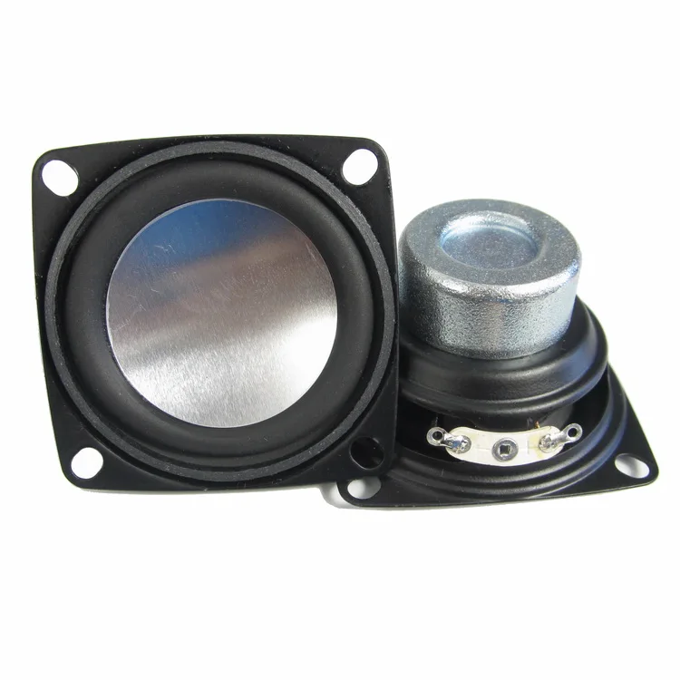 2Inch 4Ω/8Ω IPX 4 Waterproof Neodymium Magnet Mid Bass Speaker RMS Power 10W 52mm Paper Cone Rubber Edge Mid Woofer Speaker