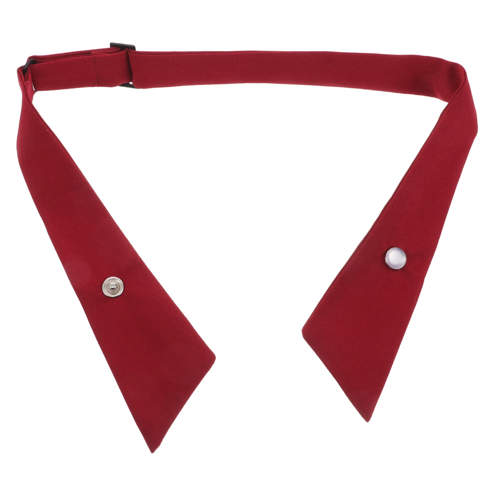 

Bow Brooch Men's Pre Tied Steampunk Shirt Uniform Accessory Solid Color Fabric Comfortable Breathable Wrinkle Resistant