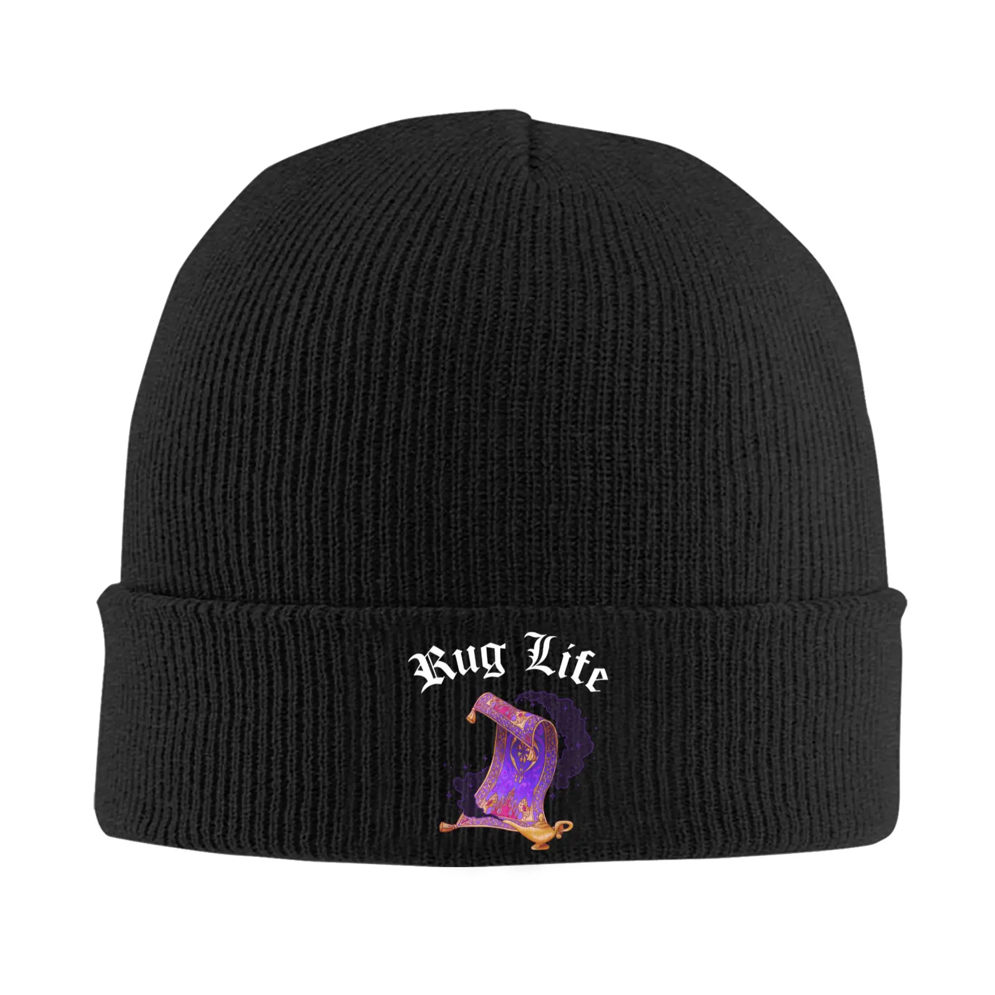 Aladdin Rug Life Beanie Hats  Bonnet Hats Adult Unisex Casual Kpop Knitting Hat Spring Pattern Warm Caps