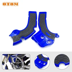 OTOM For YAMAHA YZ250F YZ450F WR250F WR450F Motocross X-Grip Frame Guard Protection Cover Blue Motorcycle Accessories