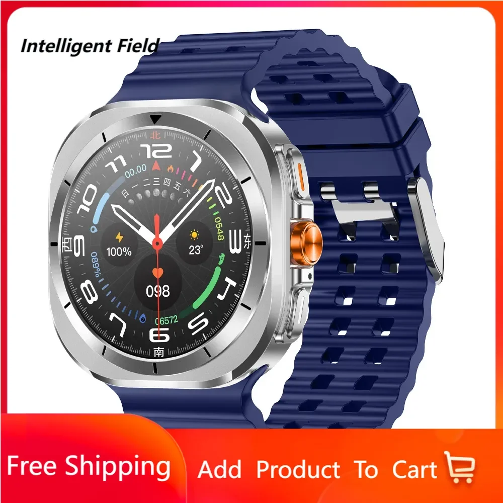 

Z7 ULTRA New ECG Smartwatch: Bluetooth 5.0/24/7 Heart Rate/Voice Assistant, IP67 Fitness Tracker for Men & Women Android/iOS