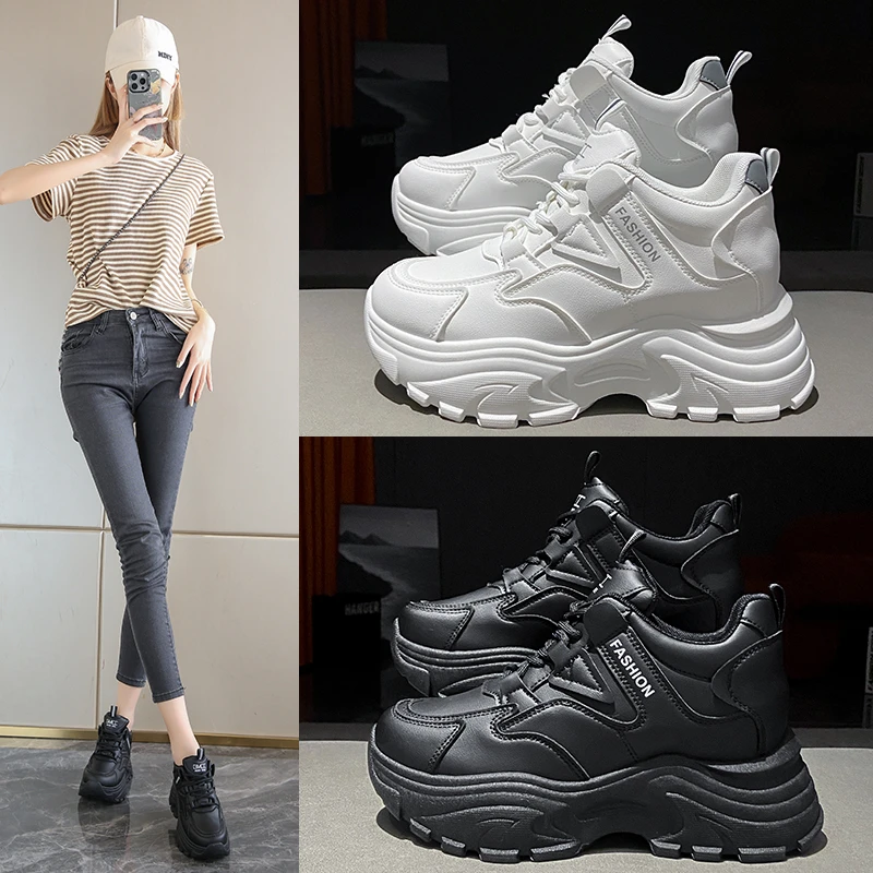 

Summer Dad Shoes, Women's Tall Shoes, Small Tall, 2024 New Mesh Breathable and Versatile Thick Sole Casual Sports Shoes