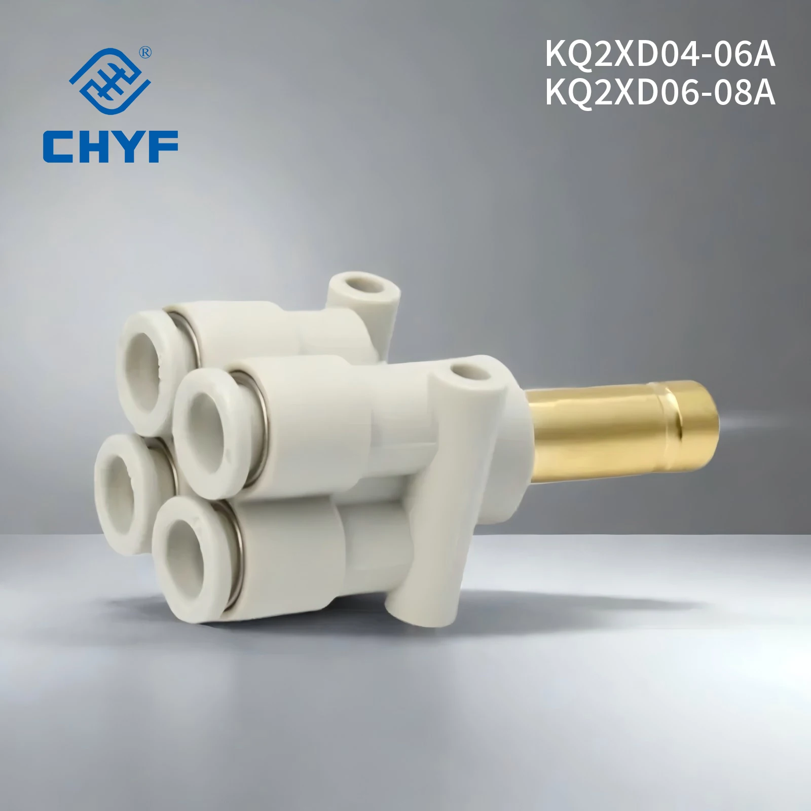 

Pneumatic KQ2XD Series Double plug-in “Y” Type Fittings KQ2XD04-06A KQ2XD06-08A