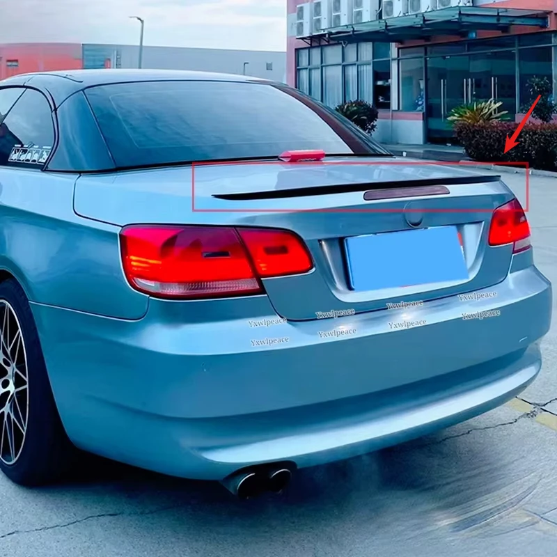 

For BMW E93 335i 328i M3 CONVERTIBLE 2007-2013 M Style ABS Plastic Rear Trunk Cover Spoiler Wing Body Kit Accessories