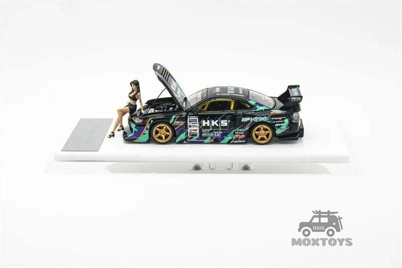 

AuroraModel AM 1:64 S15 HKS Luxury Limited499 Коллекционная модель автомобиля из литого металла