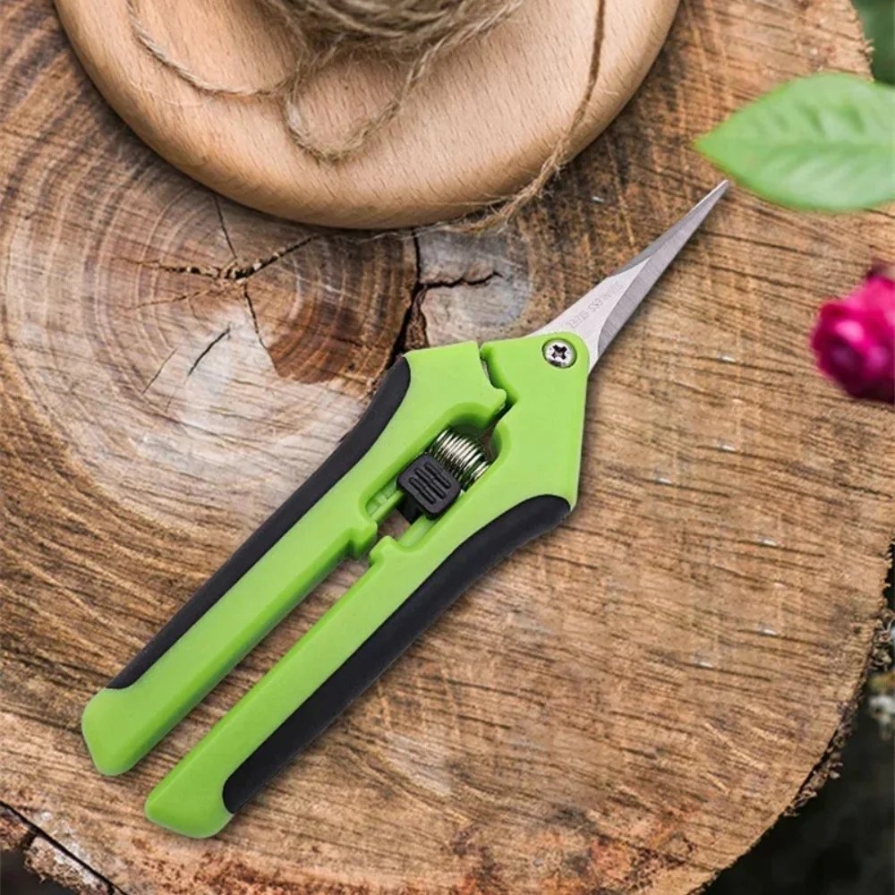 1 Set, Garden Scissors, Garden Pruning Shears, Non-slip Labor-saving Flower Branch Branch Shears, Fruit And Vegetable Shears.