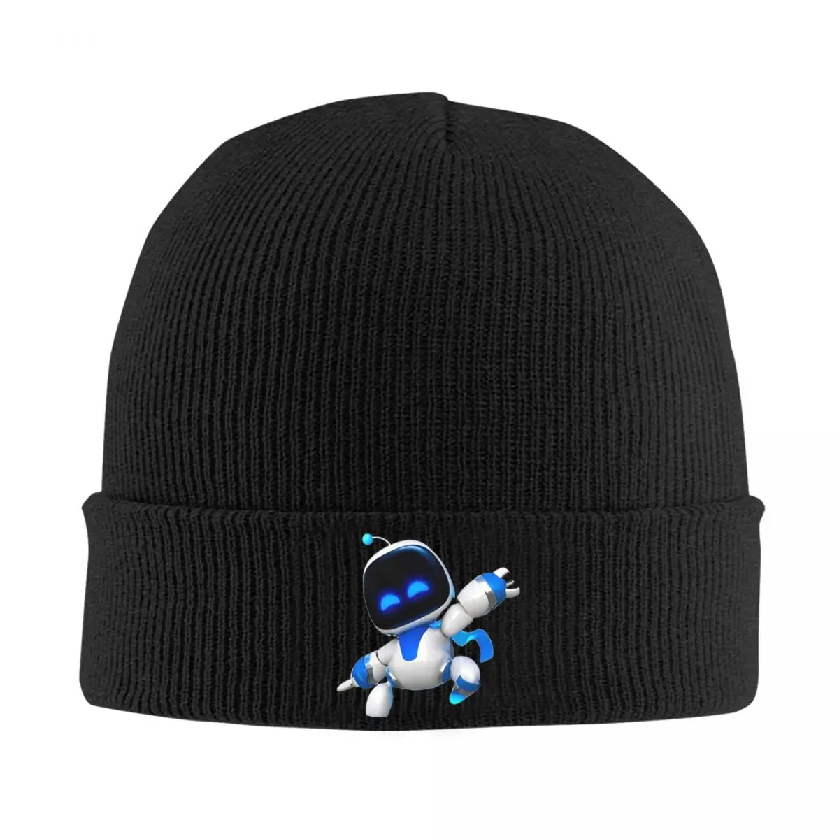 ASTRO BOT Rescue Mission Beanie Hats Cute Caps Adult Unisex Outdoor Knit Hat Spring Design Elastic Beanie Hat