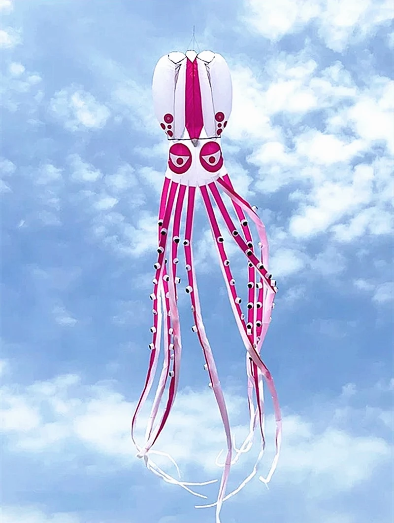 free shipping large octopus kite professional kite peonza madera camp fire gazing outdoor toys power kite paracaida drachen hoka