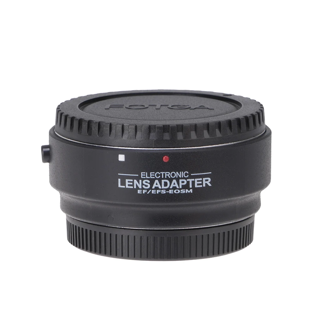 FOTGA AF Electronic Auto Focus Lens Adapter Ring for Canon EF EF-S to EOS M EF-M Camera