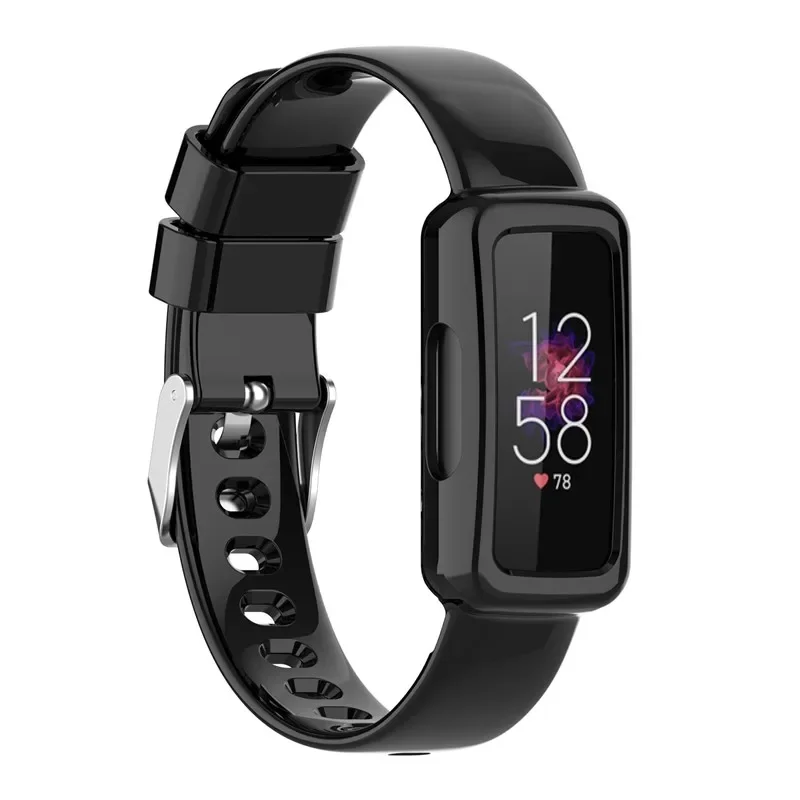 

Lucency Wristband For Fitbit Ace 2 3/inspire 2/ inspire HR Band Rubber Strap For Women Fitbit Luxe Smart Watch Bracelet