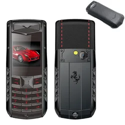 Vertu Ferrari Straight Button Business Metal Mobiele Telefoon Voor Mannen, Gepersonaliseerde Functie, Luxe