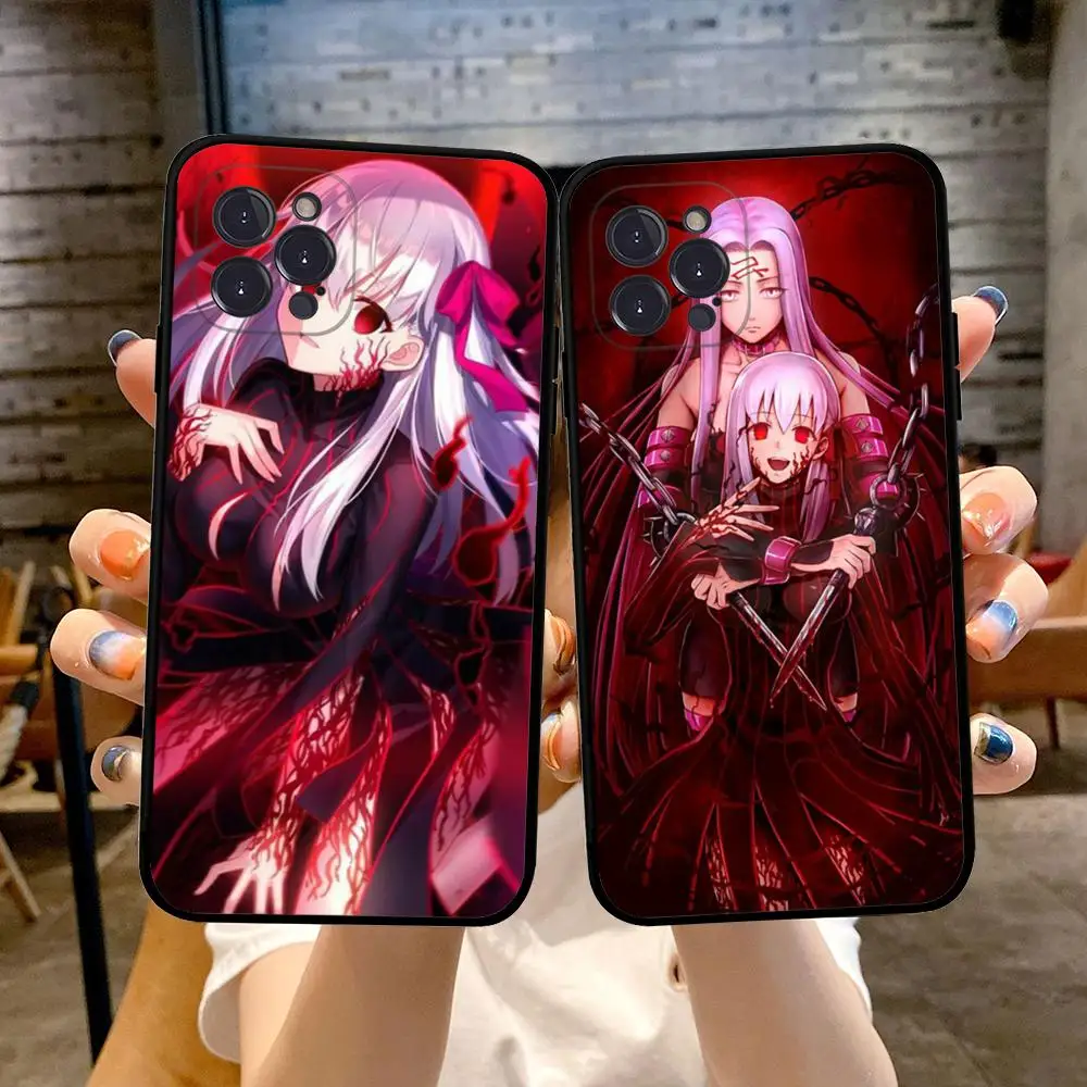 

Fate Stay Night Phone Case For iPhone 15 14 13 12 Mini 11 Pro XS Max X XR SE 6 7 8 Plus Soft Silicone Cover