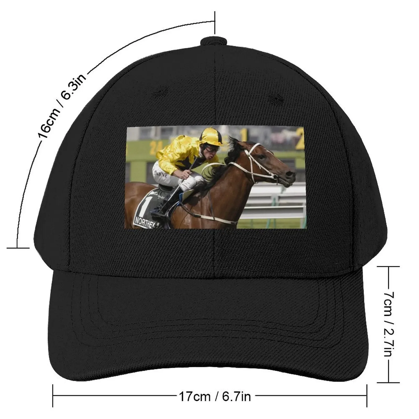 Champion Australian racehorse Northerly. Baseball Cap hard hat |-F-| Women Hats Men's