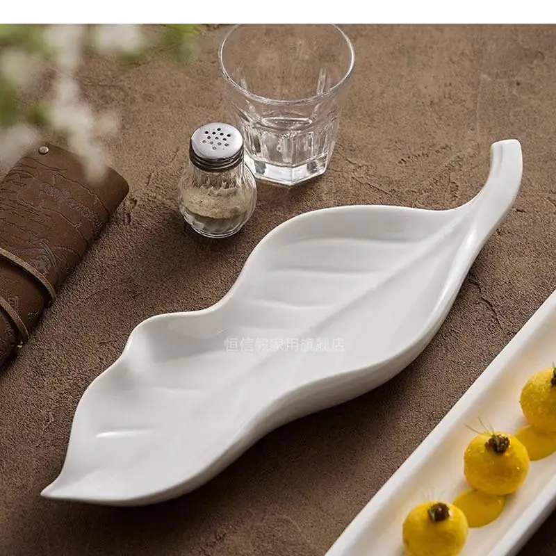 

Irregular Ceramic Dinner Plate Sushi Dessert Snack Plates Sashimi Restaurant Specialty Tableware