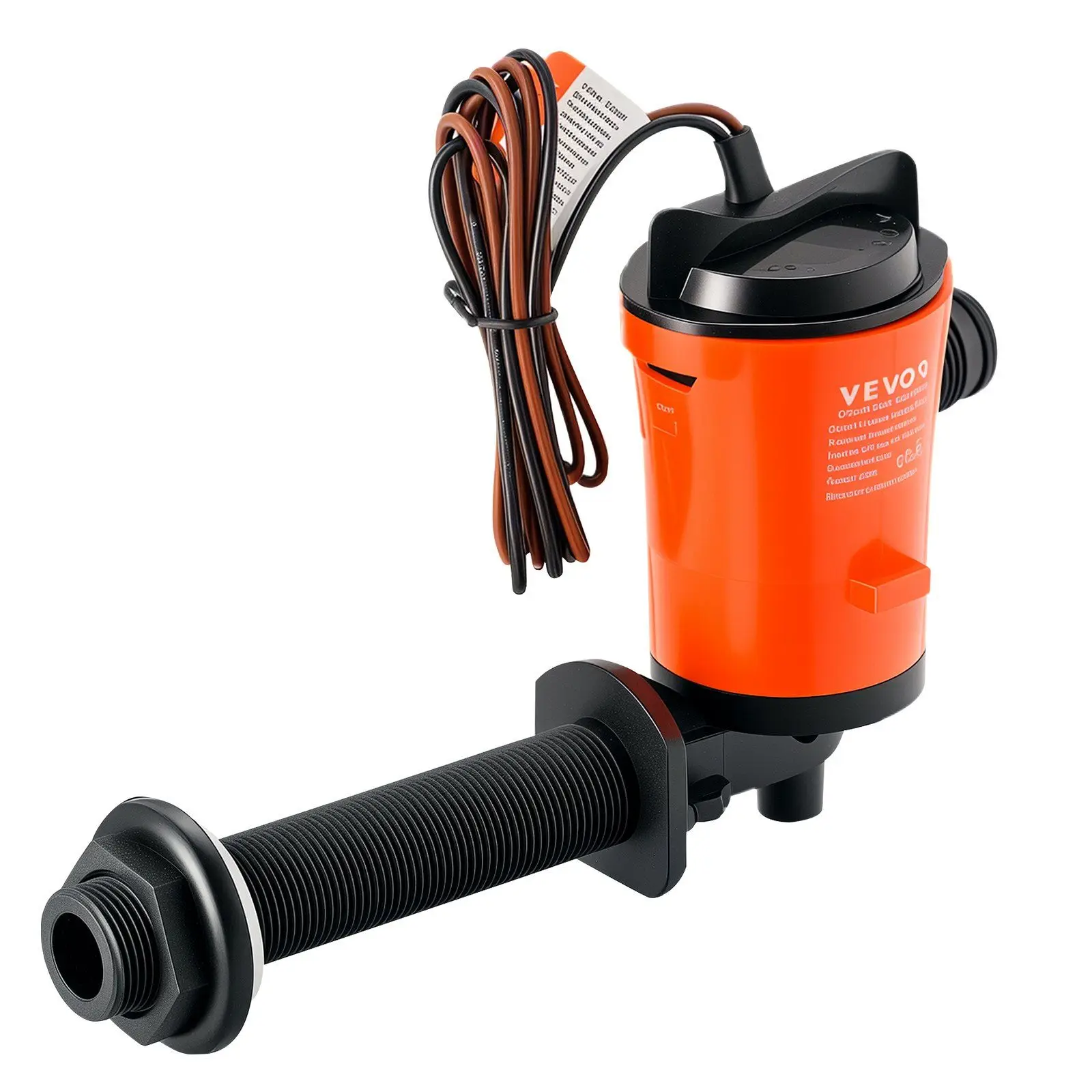 

Livewell Pump for Boat 12V 800 GPH 90° Livewell Aerator Pump Baitwell Pump