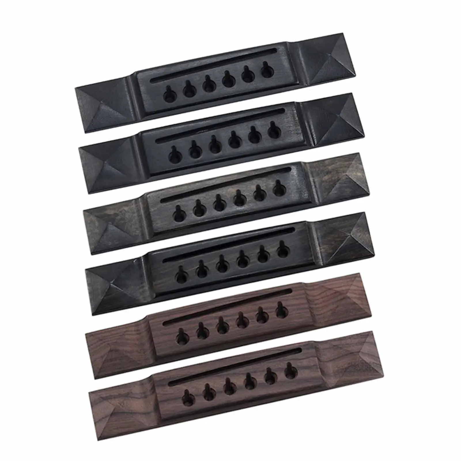 

Guitar Bridge Wood Saddle Durable Pyramid Classical Accessory for Acoustic Guitar Maintenance Tools