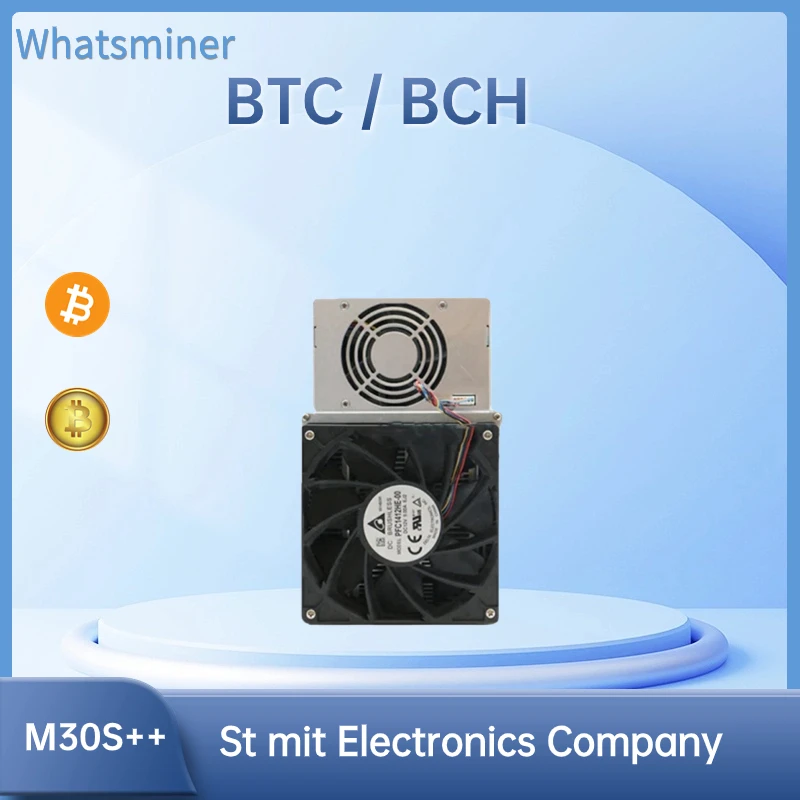 

Wholesale Good Price Free Shipping NEW WhatsMiner M30S++ 108T Hashrate new BTC Miner