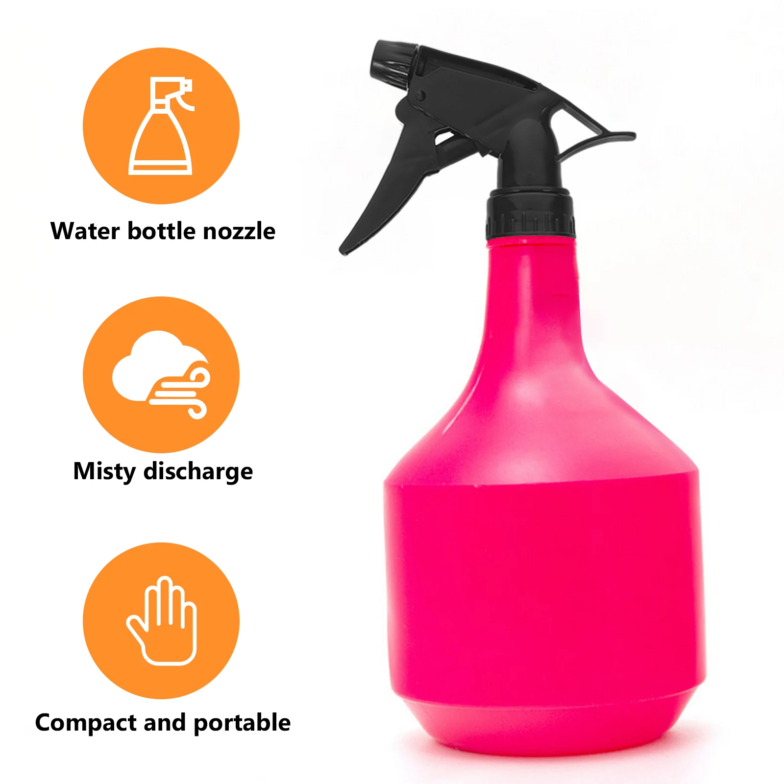 

10pcs Spray Bottle Nozzles Plastic Watering Sprayer Nozzle For Gardening Press Down Type Replacement For Spray Bottles Garden