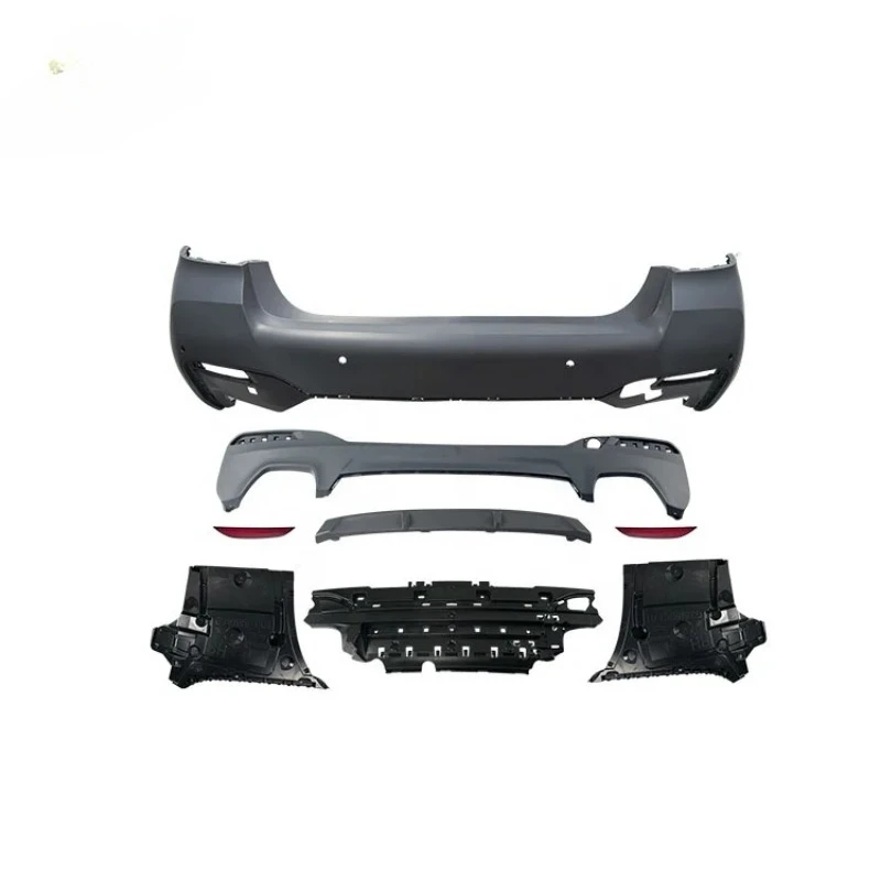 New PP 5S G30 LCI M- Tech Bodykit 2021 Year Car Bumpers Accessories for BMW Front Rear Bumper Side Skirt Sports Style Body Kit