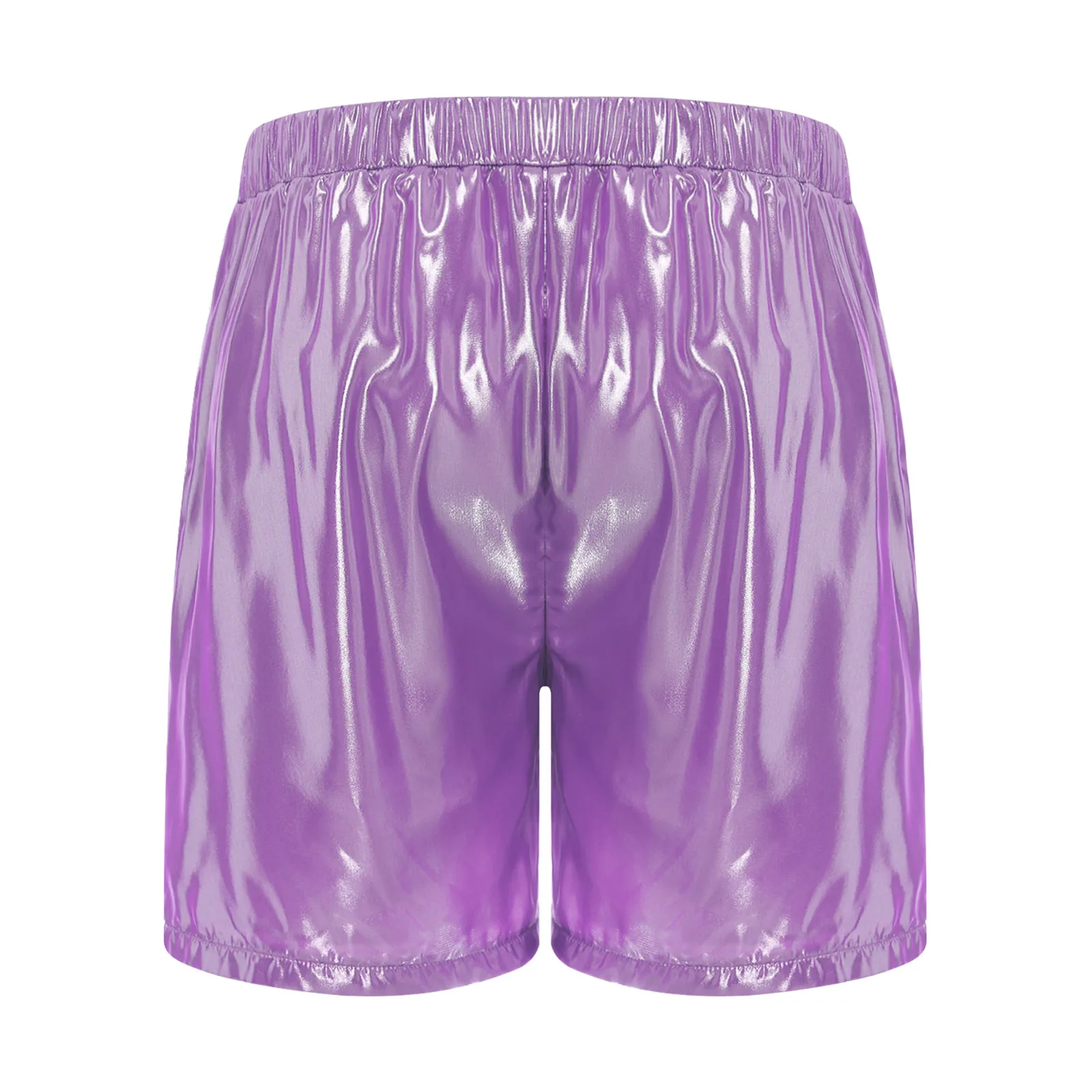 رجل لامعة السباحة سراويل بوكسر حزام مطاط جيوب جانبية فضفاضة شورتات للبحر قيعان لامعة المتسكعون الهذيان حفلة كلوبوير