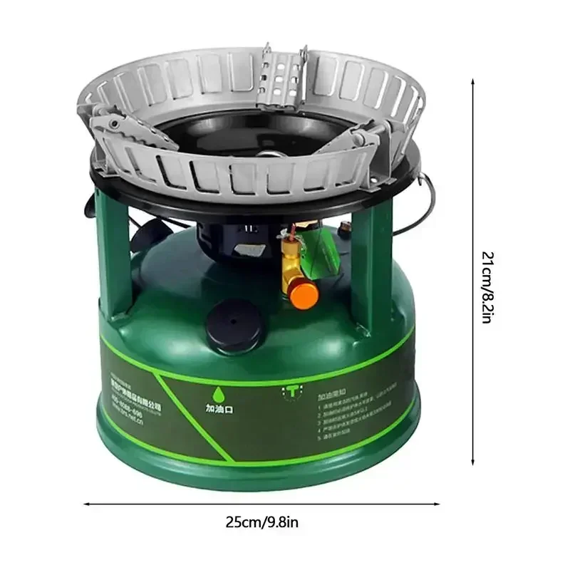 BRS-7 Camping Fuel Stove Portable Outdoor Windproof Cooking Camping Stove Head Backpacking Travel Diesel Accessories