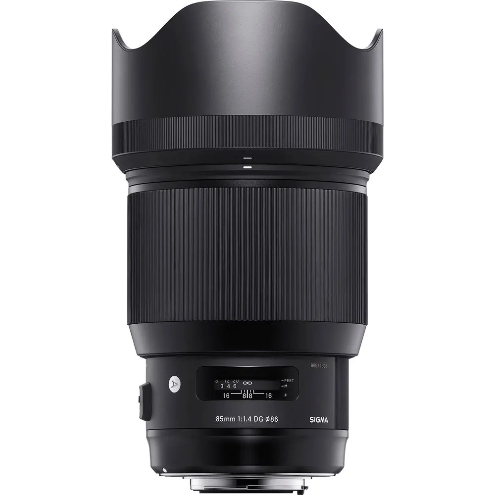 Sigma 85mm F1.4 DG HSM Art Lens Full Frame 85mm F1.4 Prime Lens For Canon Mount or Nikon Mount or Sony E Mount