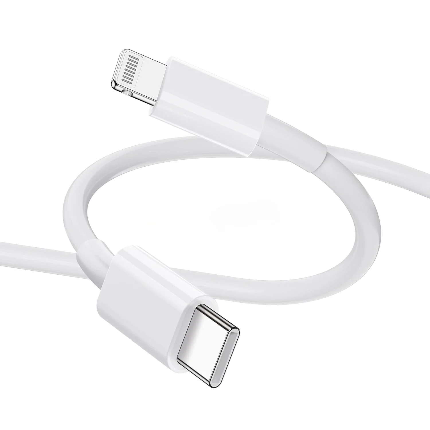 Lightning to USB C Cable 3ft for iPhone Charger 2Pcs Apple MFi Certified Fast Charging Wire for iPhone phone accessories