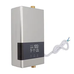 Tankless Water Heater 6000W Electric Heater Easy Installation Touch Display  Constant Water Heater Under Sink Water Heater 220V