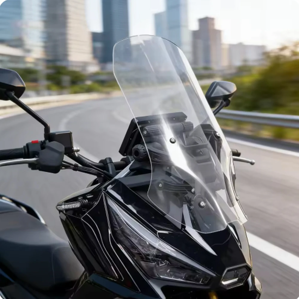 Motorcycle Windshield Accessories For ZONTES 368G Suitable For Long-Distance Travel ZT-368G Wind Screen Anti-Wind Buffeting
