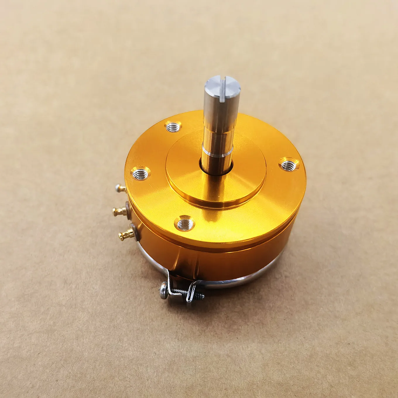 Original new 100% conductive plastic potentiometer WDD35D4-1K 2K 5K 10K linear 0.1% (SWITCH)