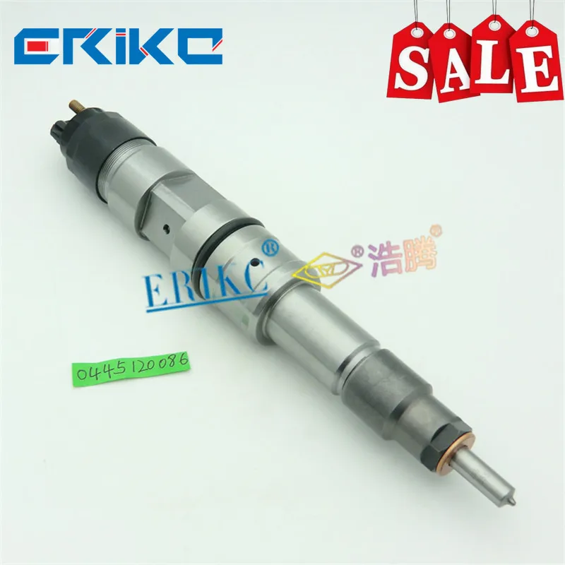 0445120086 CRIN Injector 0 445 120 086 Fuel Pump Dispenser Inyector 0445 120 086 OEM 612630090001 ERIKC Inyectors Common Rail