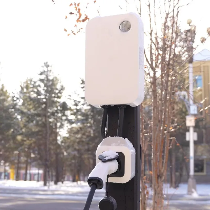 60kW Car Charging Pile Mobile Application Control Electric Car Home Charger WiFi Bluetooth Connection