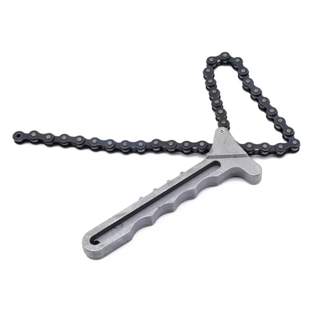 

High Quality Adjustable Car Engine Oil Filter Chain Grip Wrench Spanner Remover Tools Plier Car Repair Tools