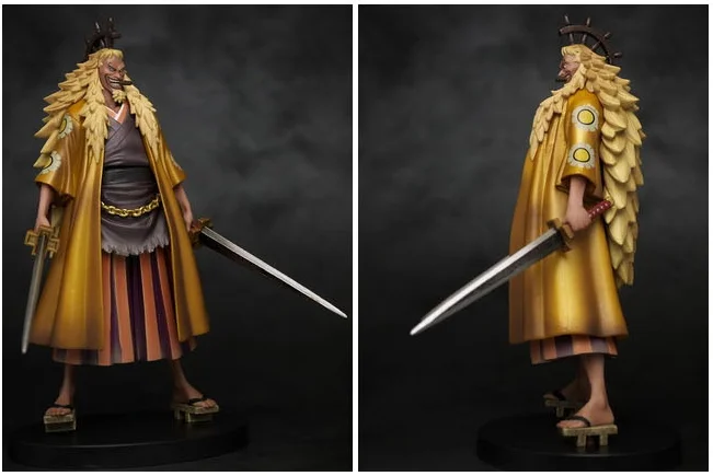 In Stock Bandai Original Banpresto ONE PIECE DXF Shiki Anime Action Figure Model Figures Toys