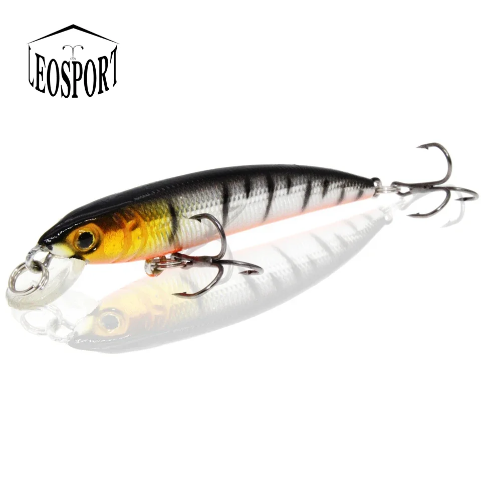 Fishing Wobblers Floating-Laser Minnow Crankbait Baits-Pesca 3d Eyes Plastic Topwater