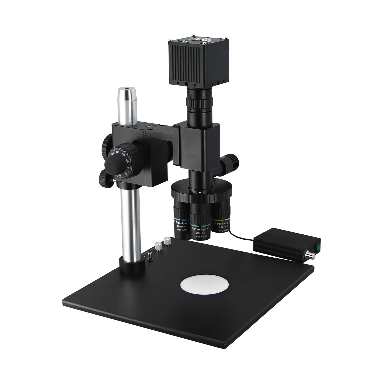 Hot Sale Ft-Opto FB0010 Ultra-high Resolution Magnification 1X Lens Tube Coaxial Light Metallurgical Microscope