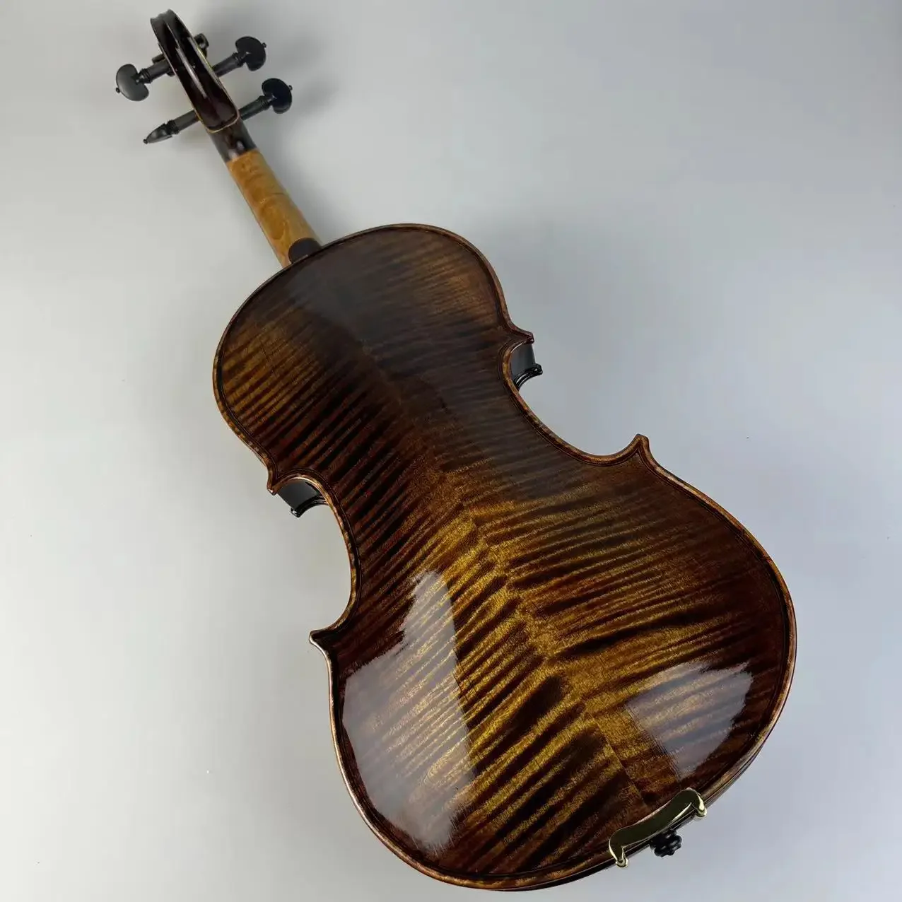 Violin Handmade Cashew Nut Lacquer Adult Children Playing Test Professional Pattern Solid Wood Violin