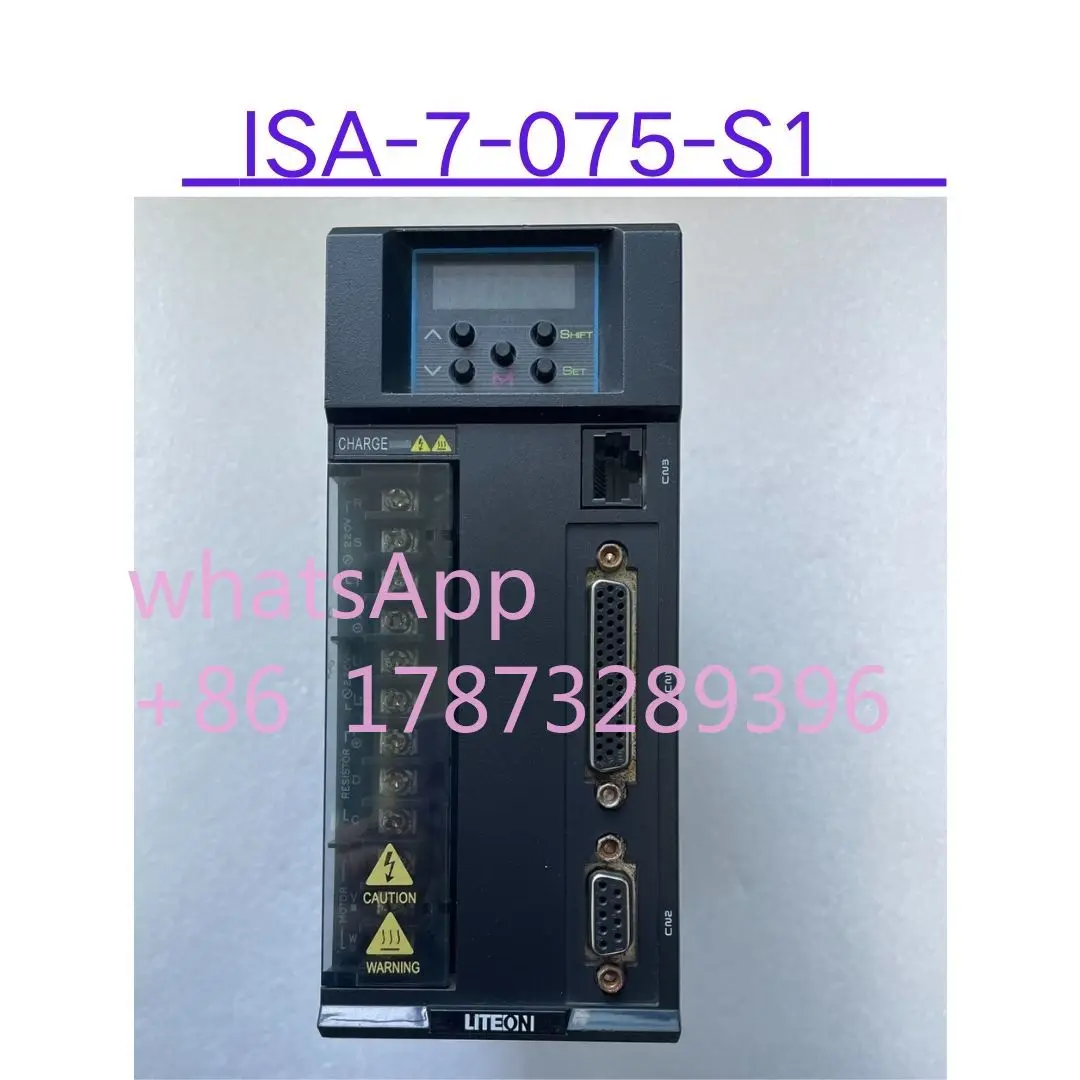 

Used ISA-7-075-S1 servo drive