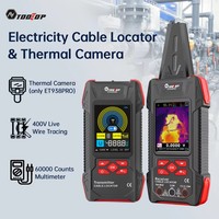 TOOLTOP 400V Underground Cable Finder Thermal Imager Electric Circuit Fault Locator Underground Imager Digital Multimeter