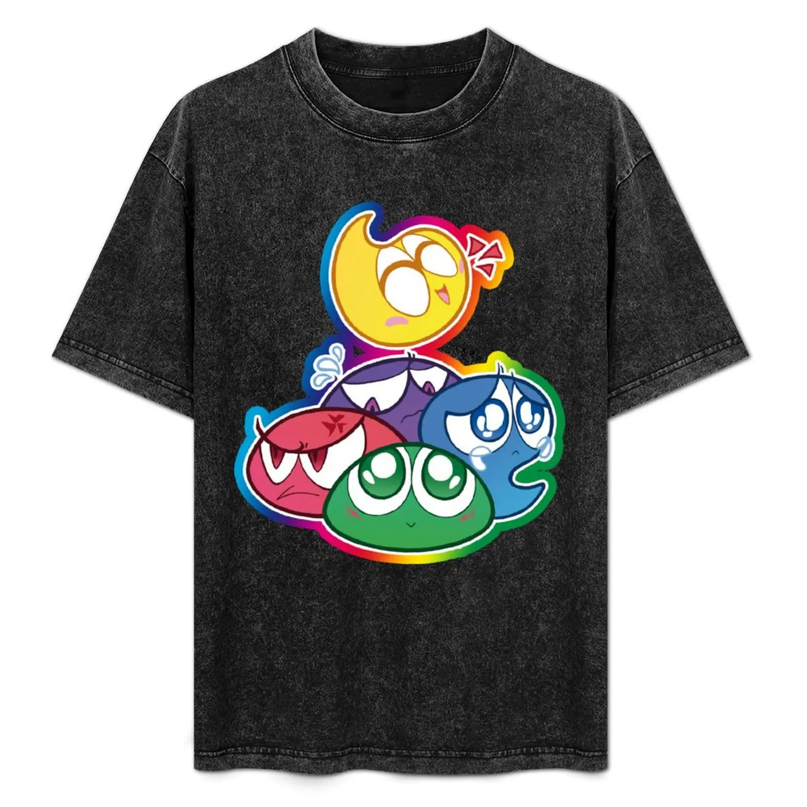 

Puyo Pop! T-Shirt man tshirt cotton t shirts high quality t shirt man casual man t shirts for men casual T-Shirt