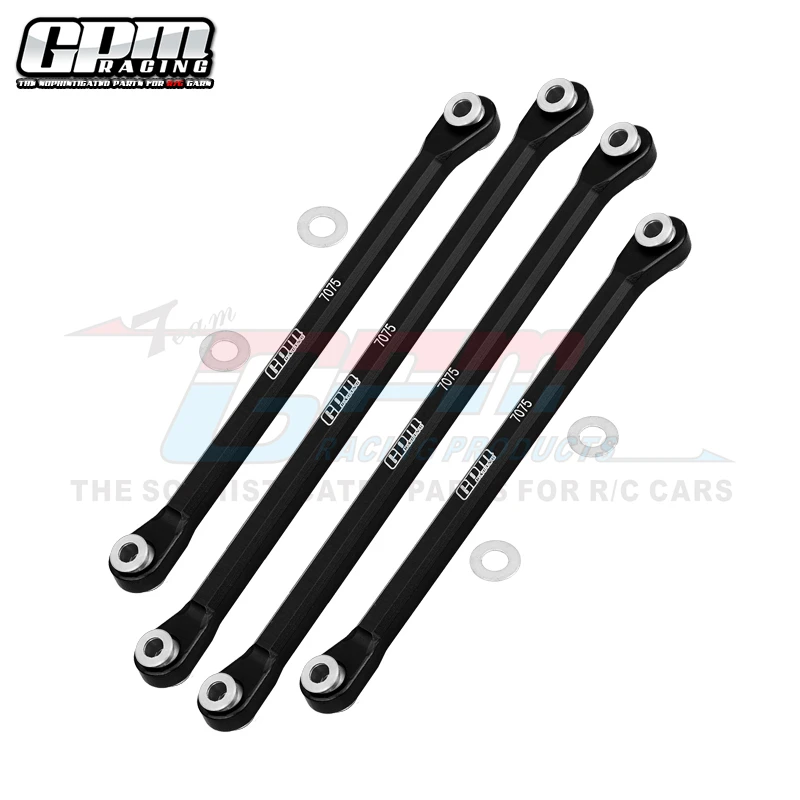 GPM Alloy 7075 Front & Rear Chassis Links Parts Tree For AXIAL 1/18 UTB18 Capra