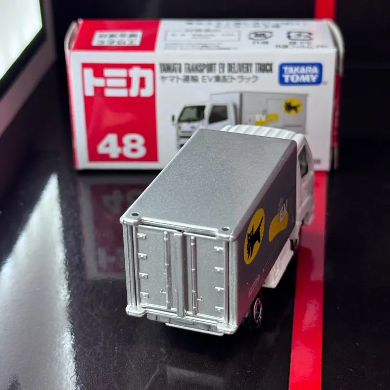 Takara Tomy Tomica No.48 Yamato Transport EV Truck Alloy Diecast Mini Car Model Collectible Vehicle Toy Gift For Kids Boys - view 3