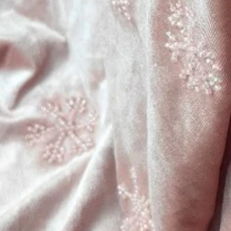 

Elastic Gold Velvet Nail Bead Snowflake Fabric for DIY Dress Clothing Fashion Apparel Swing Fabrics Cloth Material By The Meter