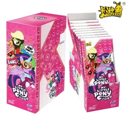 MINISO KAYOU Genuine NEW My Little Pony Card Box Anime Movie Figures Pack Princess Girl Collection SSR Card giocattoli per bambini regali