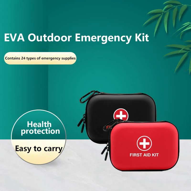 

Empty Medical First Aid Storage Bag Sanke Small PU EVA Bag Case for Household Outdoor Travel Camping Equipment Medicine Survival