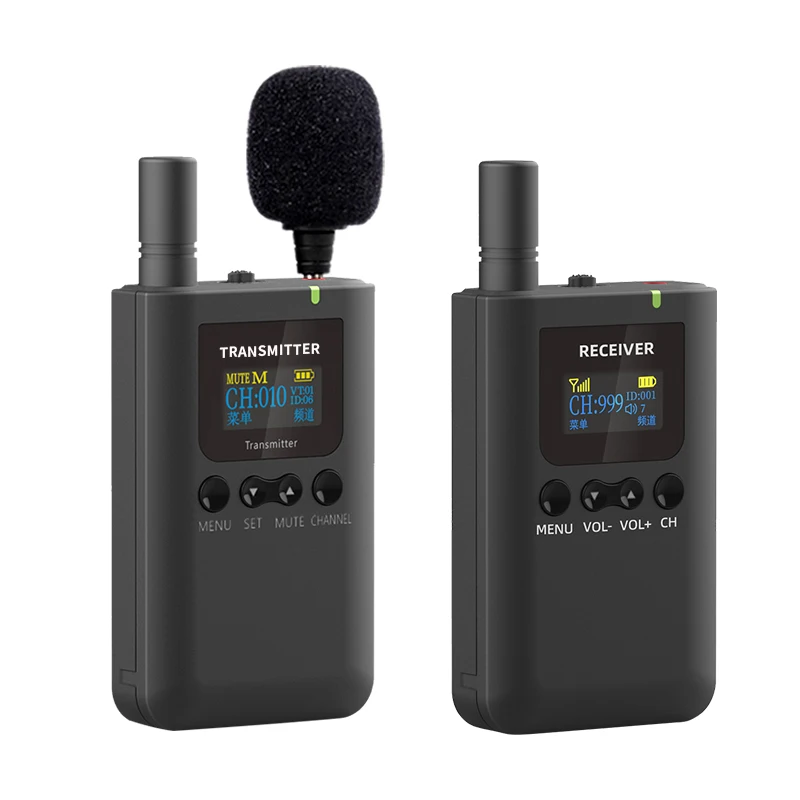 

Wireless Tour Guide Explainer 2.4G Global Universal Frequency 999 channel high sound quality