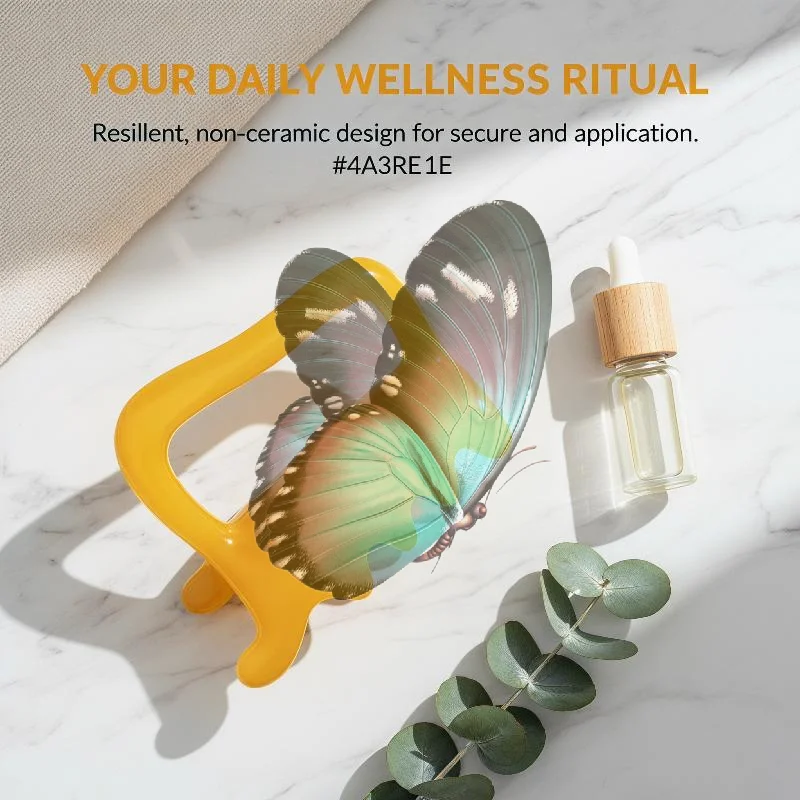 

Massage Tool With Anti-Slip Handle Ergonomic Design Massage Nodules For Facial Skincare Muscle Relaxation Home Use